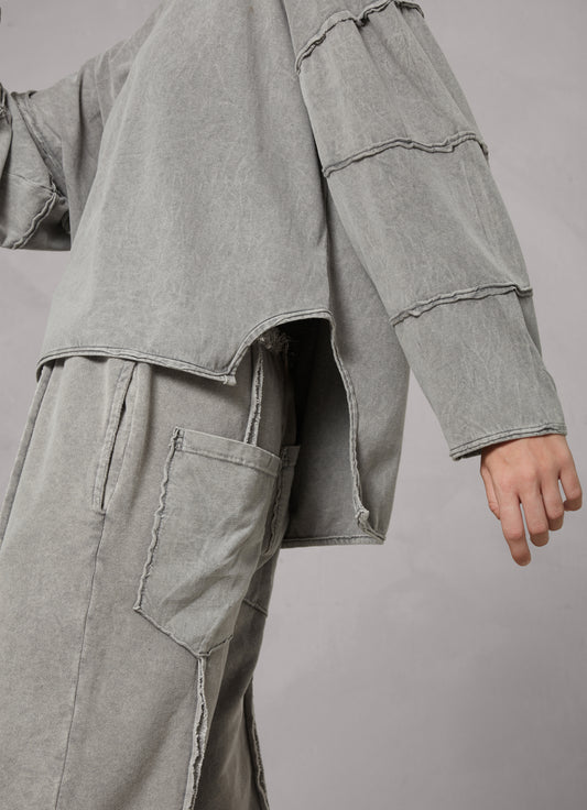 EVA Asymmetric Blouse