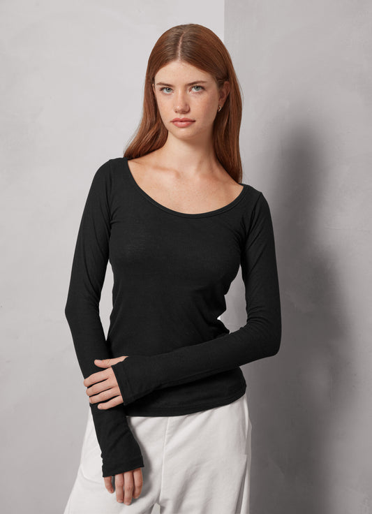 MERYL Rib Blouse
