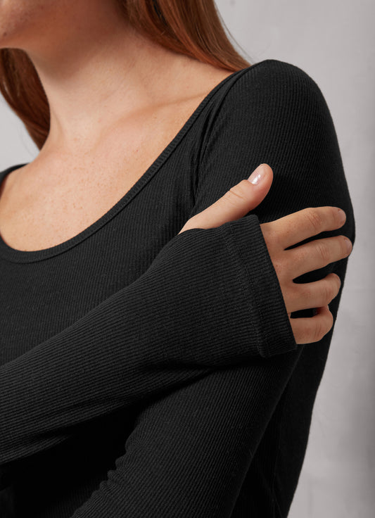 MERYL Rib Blouse