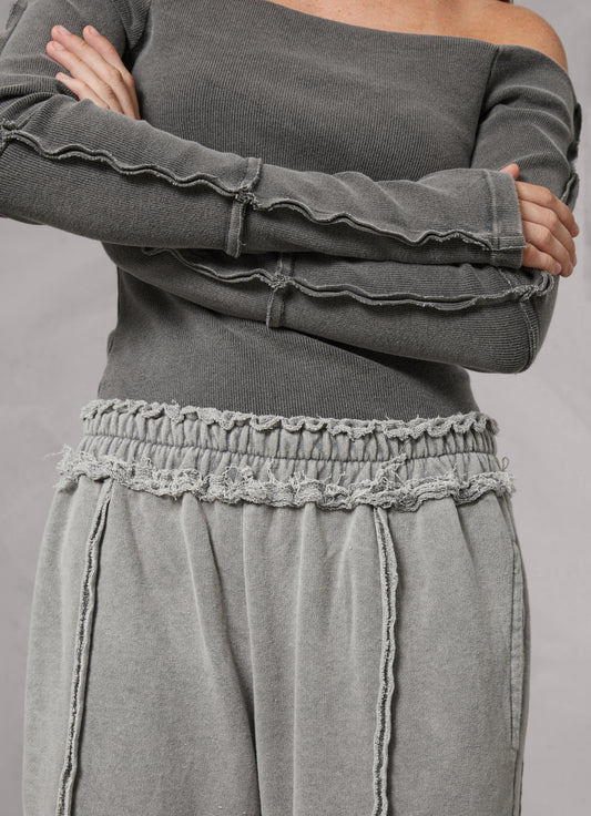 RACHEL Rib Blouse