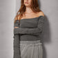 RACHEL Rib Blouse