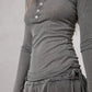 ZOE Rib Blouse