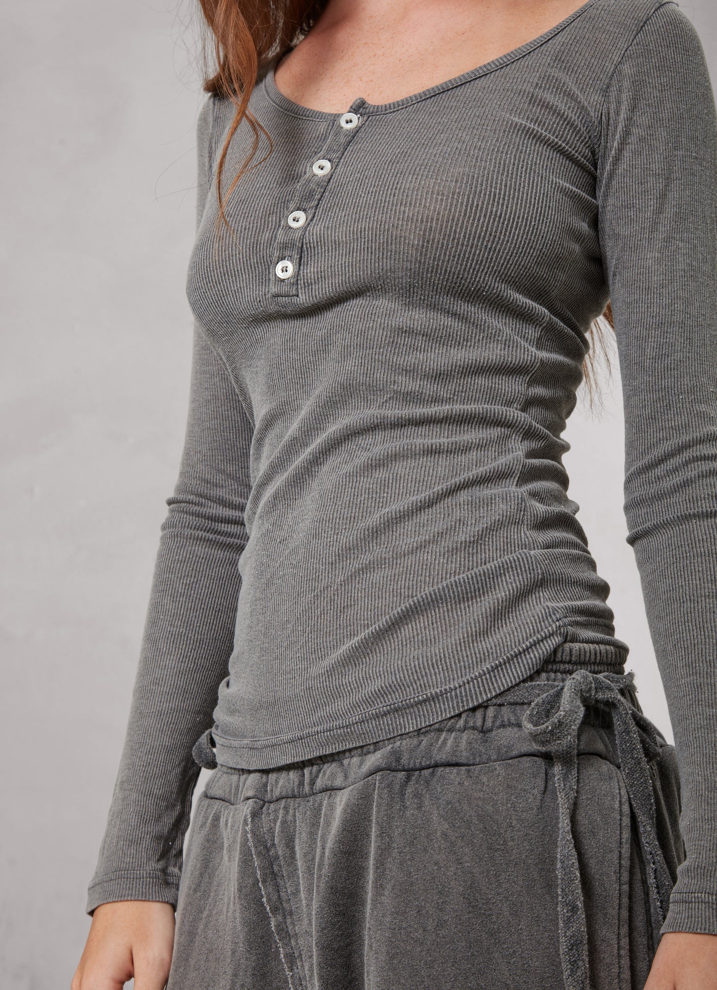 ZOE Rib Blouse